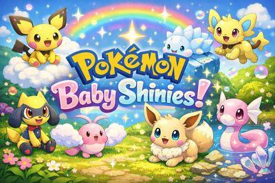 Pokemon Baby Shinies